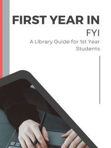 First Year In: FYI book cover